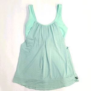 Lululemon Athletica Mint Green Racerback Workout